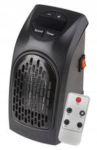 Farelka do gniazdka grzałka termowentylator grzejnik elektryczny z LCD 400W czarny