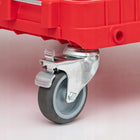Platforma transportowa system ONE 2.0 RED qbrick podstawa do przewożenia skrzynek, organizerów i pojemników na narzędzia