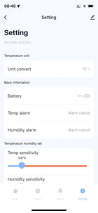 Termometr Czujnik temperatury wilgotno. wifi tuya ekran LCD raporty excel higrometr do domu, bluetooth, zasilanie