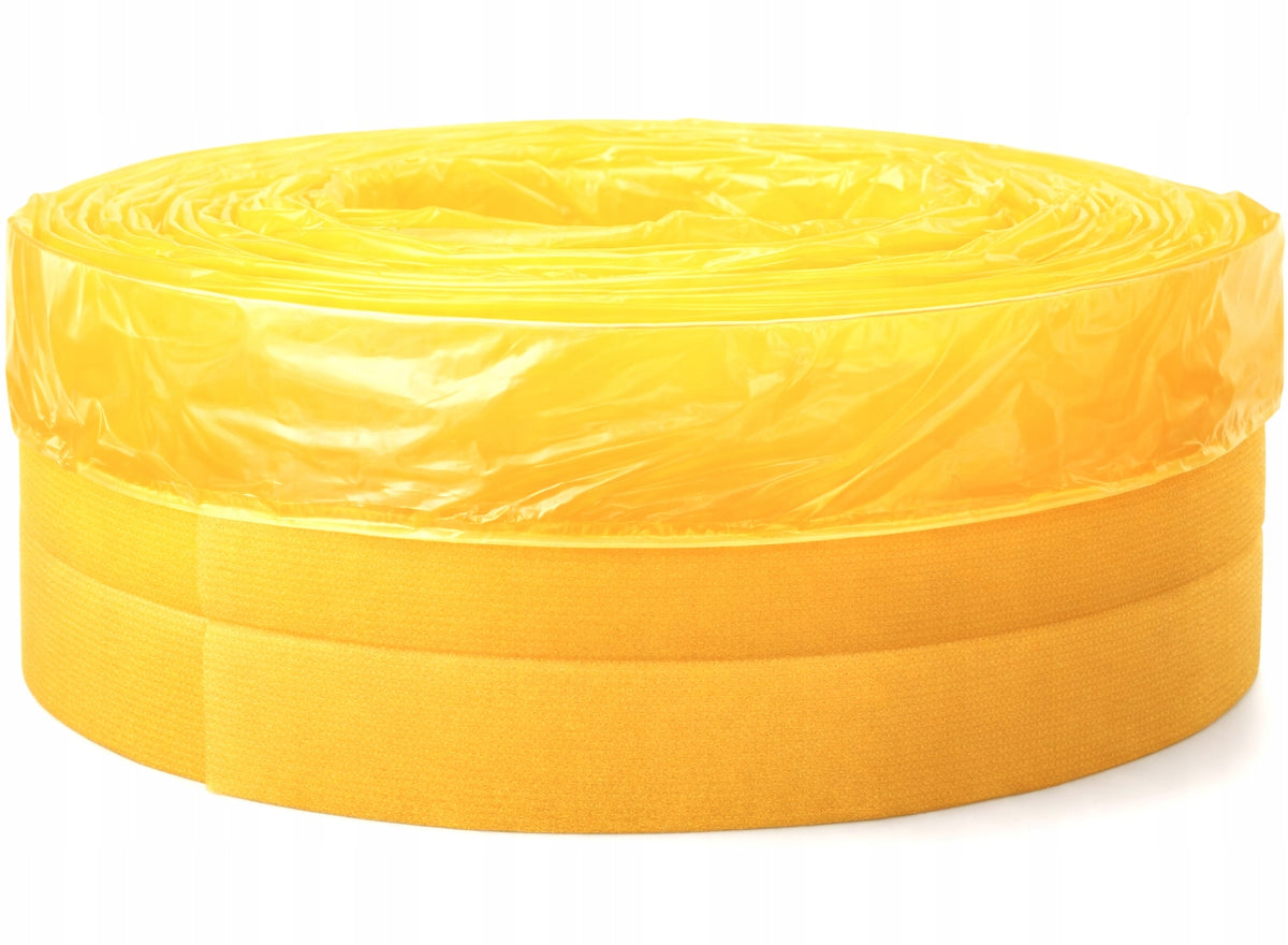 TAŚMA BRZEGOWA PIANKA DYLATACYJNA 8/15 50mb LDPE Z FOLIĄ ATEST PZH 50 m 15 cm