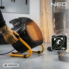 NAGRZEWNICA ELEKTRYCZNA CERAMICZNA TERMOWENTYLATOR TERMOSTAT 3KW NEO TOOLS grzewcza