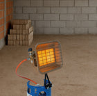 Promiennik gazowy SŁONECZKO na butle DEDRA piecyk na gaz grzewczy 4,6kW LPG 4600 W
