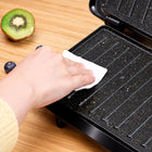 Opiekacz Panini 1000W grill kontaktowy 180° powłoka ceramiczna do kanapek nominalna srebrny