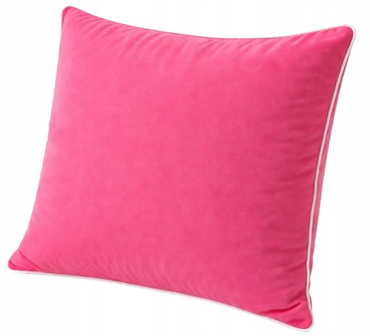 Poduszka 70x80 cm 2 kg Pierze puch i pierze RÓŻOWA jasiek do łóżka, wkład do poszewki, do sypialni