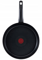 Duża patelnia do smażenia Tefal Ultimate 30cm z tytanem INDUKCJA gaz nieprzywierająca, okrągła, kuchnia ceramiczna i