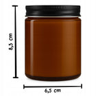 Świeca sojowa zapachowa śmieszny prezent urodziny biura świętego spokoju bawełniany knot, do 50 h palenia, 180 ml, na