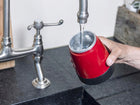 Elektryczna Kawiarka 6F Ekspres Zaparzacz do Kawy Espresso Bestron 180 ml 480 w czerwony aluminium