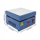 Stacja lutownicza 800W z podgrzewaną płytą 20x20cm, cyfrowa płyta grzewcza do naprawy PCB podgrzewacz PCB do elektroniki