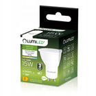 10x Żarówka LED GU10 1,5W biała neutralna 4000K żywotna NIE mruga premium reflektor, 150 lm, do opraw sufitowych i