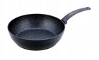 Patelnia marmurowa gruba głęboka WOK 28 CM indukcj do smażenia i duszenia, można myć w zmywarce