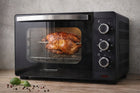 Mini piekarnik piecyk elektryczny z termoobiegiem do pieczenia 25l 1600W 25 l 1600 w czarny