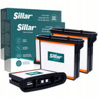 2x Filtry Sillar do Bosch Gas 25 50 Starmix 1235 1425 1435 1625 1635 1650 zamiennik 2 szt.