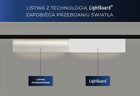 Listwa przysufitowa karniszowa Mardom Decor QL026T 4,1 x 10 dł. 200cm maskownica szyny sufitowej, osłona karnisza z