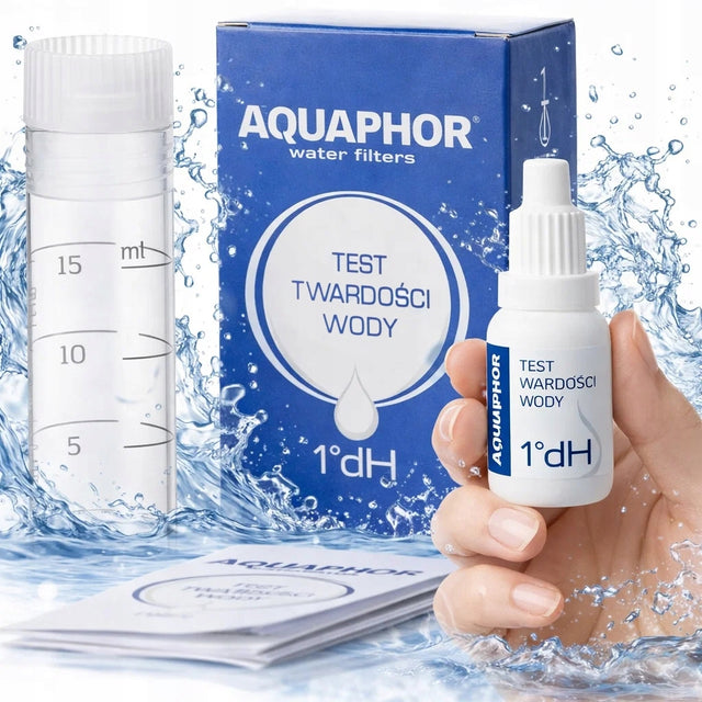 Test twardości wody aquaphor zestaw do badania kranówki, kontrola ryzyka osadu kamiennego