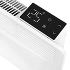 Grzejnik elektryczny energooszczędny konwektorowy przenośny Wifi 1500W NUO+ 620 mm 430 mm grzewcza biały