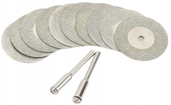 TARCZA DIAMENTOWA 30MM DO CIĘCIA I SZLIFOWANIA NA MINISZLIFIERKĘ FREZARKĘ ceramika szkło kamień stal aluminium PCV