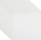 Kasetony sufitowe gładki panel ścienny białe bez wzoru 0814 sufit ściana 8x płyty z polistyrenu 50x50 cm matowe do