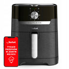 Frytkownica beztłuszczowa tefal EY501 do Smażenia Pieczenia 4,6l Air Fryer 1550 w czarny