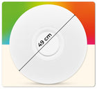 Lampa sufitowa LED Okrągła 40W Pilot Barwa RGB APP PL Głośnik Bluetooth plafon do salonu i sypialni, sterowanie