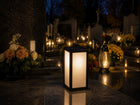 Lampion do Stroika na Grób znicz solarny lampa latarenka LED 28x14cm ozdoba nagrobna, dekoracja cmentarna, ponad 75 h