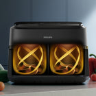 Frytkownica beztłuszczowa Philips NA150/00 2450 w AirFryer 7,1l OVI czarny
