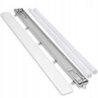 Oprawa Hermetyczna lampa LED 120cm + 2 świetlówki Wodoszczelna Do Garażu G13 18W 1800 lm biała zimna do warsztatu i
