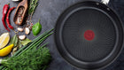 Patelnia tefal Intuition 24cm indukcja B8170444 tradycyjna 24 cm szary