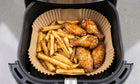 Wkład AIR fryer papier do pieczenia 400 SZT 20x20cm papierowe foremki forma tacki frytkownica beztłuszczowa