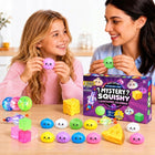 Kalendarz Adwentowy Gniotki Squishy 24 Dniowy Zestaw Prezent Świąteczny stojący
