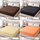 Prześcieradło frotte z gumką 90x200 grube 180 g/m² premium polskie kolory do łóżka, na materac do 20 cm, certyfikat