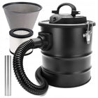 Odkurzacz do popiołu kominka pieca gruzu sadzy separator kominkowy mocny odciąg pyłu, zbiornik 15 l, moc 1200 w