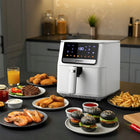 Frytkownica beztłuszczowa AIR fryer biały frytownica 6,5l berdsen 1700W
