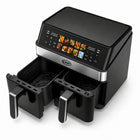 Frytkownica beztłuszczowa DeKRAFT DE6004-MAX Air Fryer 10l 2 komory 2000W czarny