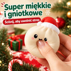 Kalendarz adwentowy Gniotki Pierożki 24 dni kostki antystresowe świąteczne stojący