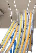Taśma LED COB IP20 24V 360d Magic Pixel płynąca WS2811 cyfrowa 5m neutralna pasek świetlny, oświetlenie dekoracyjne do