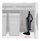 Vileda Mop Parowy Steam Plus elektryczny 3.0 DWA wkłady myjka do podłóg, czyszczenie parą, zbiornik 400 ml, nagrzewanie