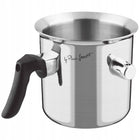 Garnek do Gotowania Mleka Lamart LT1234 Podwójne Ścianki 1,5l Indukcja rondel stalowy 15 cm do kakao, budyniu i