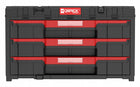 Skrzynka na narzędzia z szufladami Qbrick System One Drawer 3, Toolbox 2.0 skrzynka do przenoszenia 58.7 cm 27 l