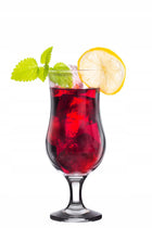 LAV FIESTA Zestaw Kieliszki komplet 6 szt Koktajl Pokale do piwa 390 ml szklane naczynia do drinków, można myć w