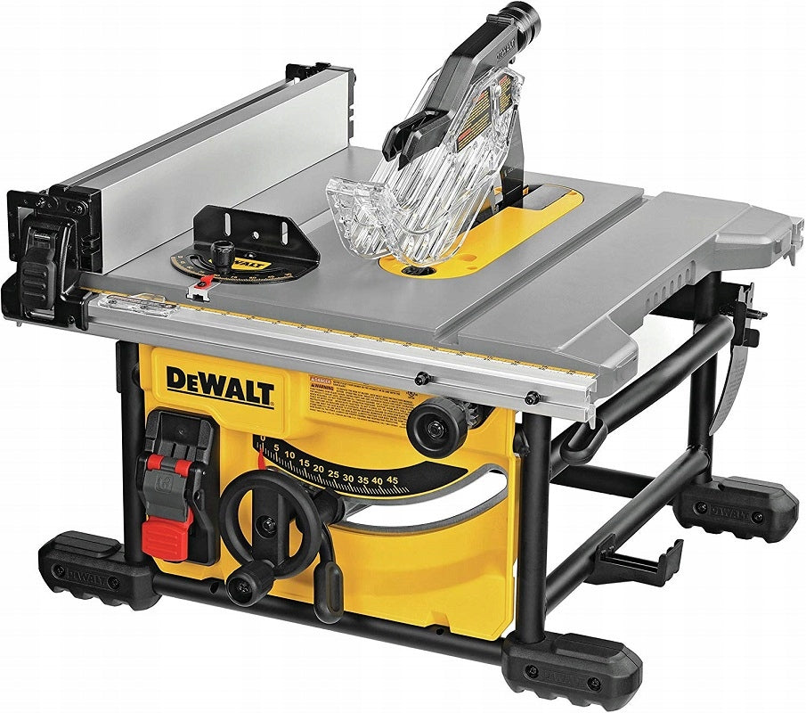 Pilarka stołowa DeWalt DWE7485 piła tarczowa do drewna, tarcza 210 mm, moc 1850 w, wysokość cięcia 65 mm, zasilanie 230