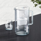 Dzbanek filtrujący szklany Aquaphor Glass 2,5l z wkładem Maxfor+ H, czarny