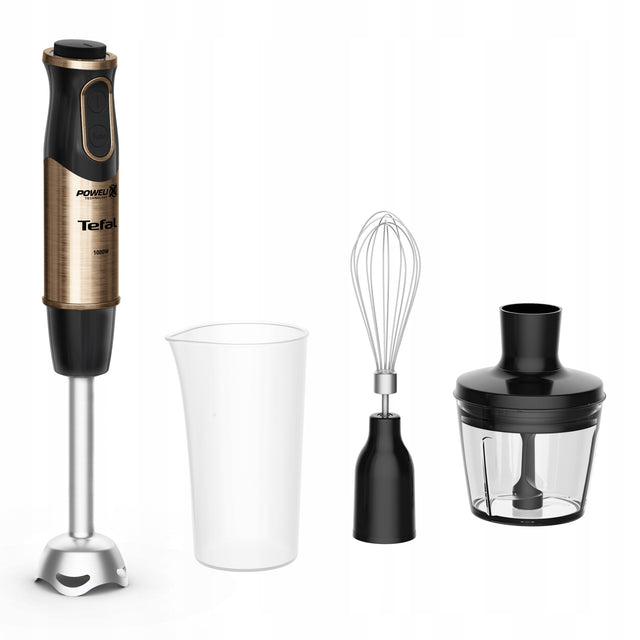 Blender ręczny wielofunkcyjny mocny tefal Quickchef HB656G10 3w1 1000 w