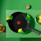 Patelnia ceramiczna nieprzywierająca 24cm Tefal RENEW BLACK indukcja do smażenia, okrągła, na kuchenkę gazową i