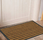 Wycieraczka pod drzwi gumowa zewnętrzna wejściowa do butów mata kokos 40X60 skrobaczka, przedpokój, taras, balkon