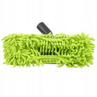 Szczotka MOP zielona z mikrofibry - wkład wymienny końcówka do mycia podłóg, nakładka czyszcząca, długość 30 cm