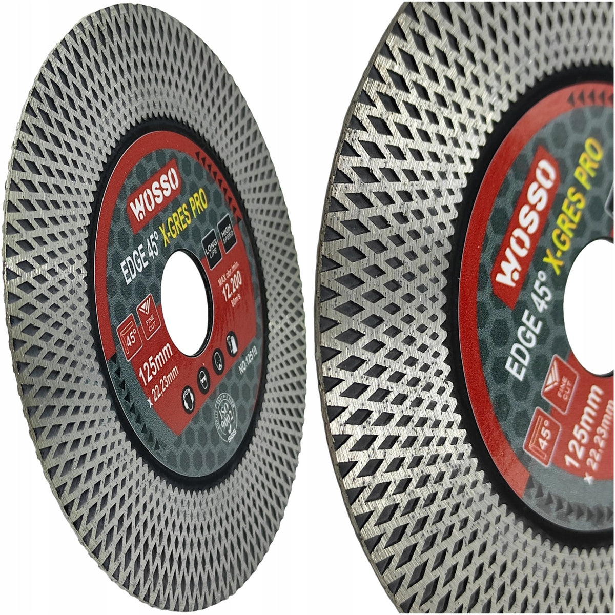 Tarcza diamentowa 125 do fazowania 45 stopni ciecia gresu plytek gres 125mm z 475 sztuk