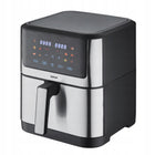 Frytkownica beztłuszowa AIR fryer voksar K11 XXL 8l 12w1 1800W + przepisy beztłuszczowa srebrny/szary