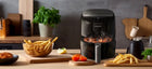 Frytkownica beztłuszczowa frytownica AIR fryer separator 4l 1500 w czarny