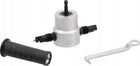Adapter do cięcia blachy na wkrętarkę wiertarkę przystawka nożyce końcówka wycinak do metalu, grubość materiału do 1,8