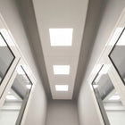 Panel LED oprawa rastrowa sufitowa plafon 60x60CM 40W kaseton lampa do biura, 4000 lm, biała, montaż podtynkowy